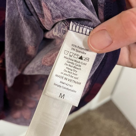 LuLaRoe Floral Amber Hoodie - Picture 4 of 4